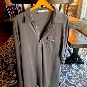 Criquet / Grey / Polo / Long Sleeve / Shirt / Golf